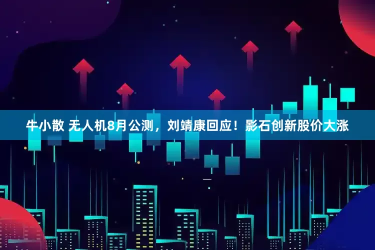 牛小散 无人机8月公测，刘靖康回应！影石创新股价大涨