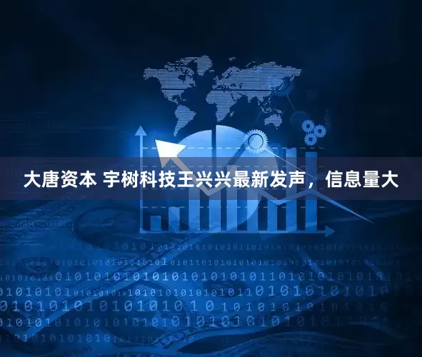 大唐资本 宇树科技王兴兴最新发声，信息量大