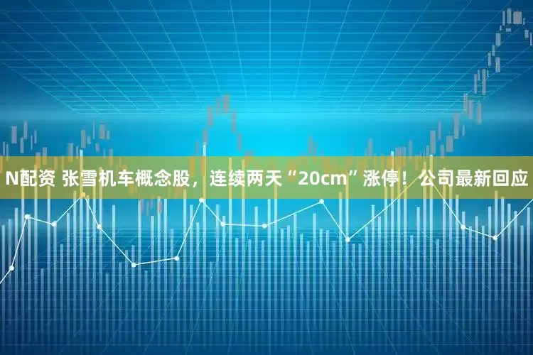 N配资 张雪机车概念股，连续两天“20cm”涨停！公司最新回应